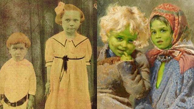 Gibt es heute noch Nachkommen der mysteriösen grünen Kinder von Woolpit? (Videos)