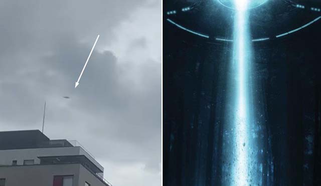 UFO das eine Art von Kraftfeld aussendet wurde über Tokio gefilmt (Video)