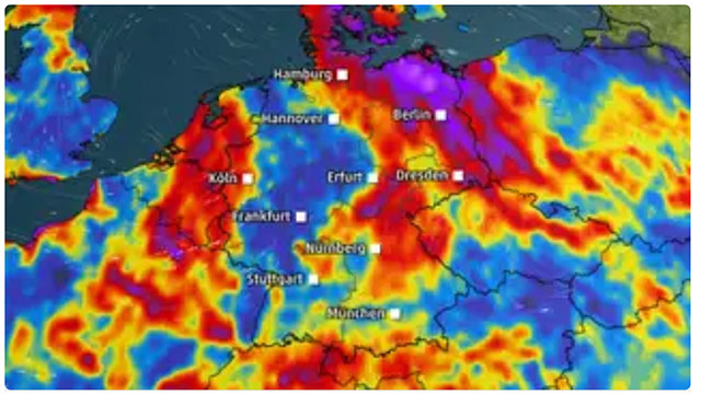Ex-Hurrikan kommt nach Deutschland: Unwettergefahr – bis zu 80 Liter Regen in nur 12 Stunden