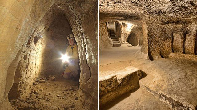 Unterirdische künstliche Felsengänge und Megalithen: Spurensuche in der Steinzeit