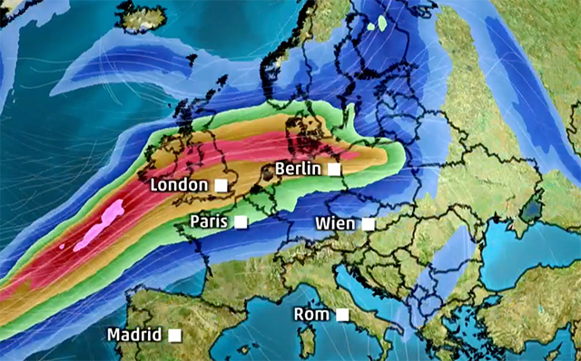 Polarwirbel: Neujahr beginnt mit Sturm und einer winterlichen Hitzewelle