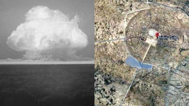 Die außerirdische Begegnung von 1945 auf dem Atomtestgelände Trinity in New Mexico vor Roswell