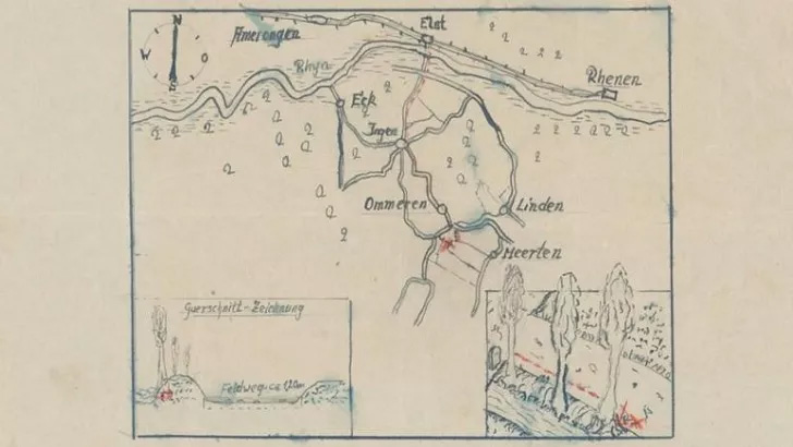 Niederländisches Archiv veröffentlicht Nazi-Schatzkarte