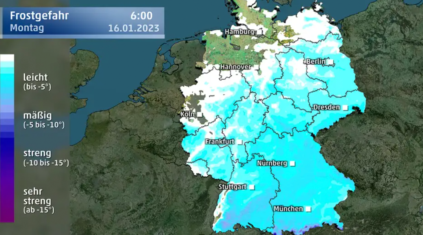 Sturmtief fegt über den Norden: N​eue Woche bringt Kälte-Peitsche