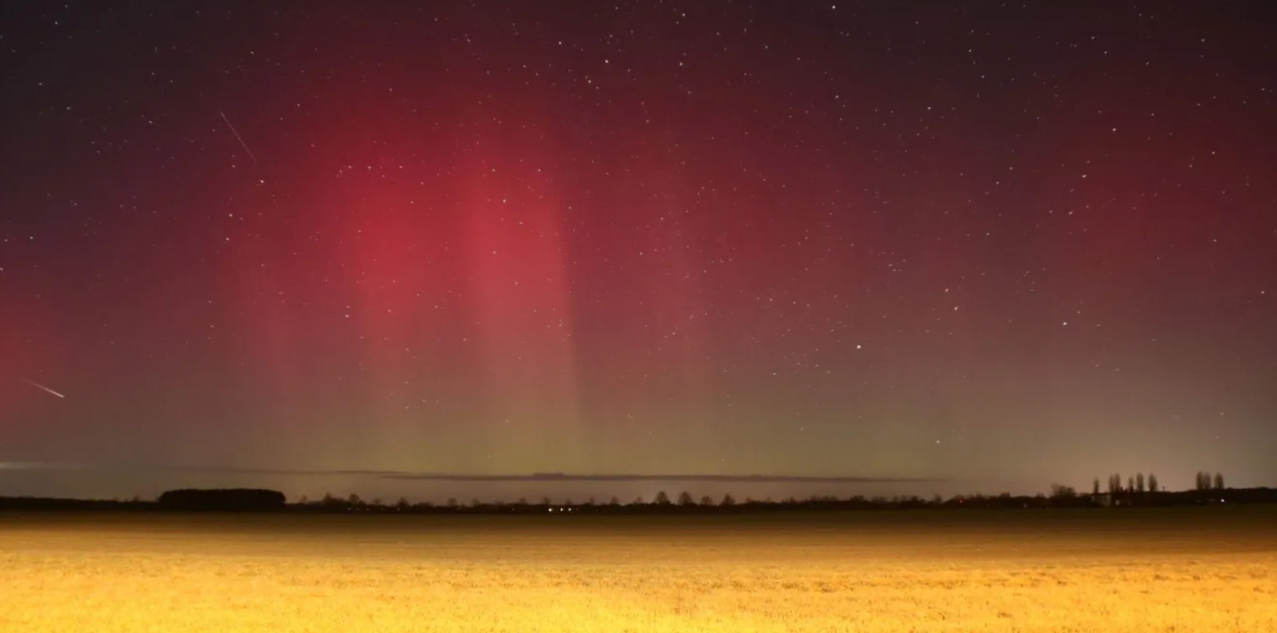 Polarlichter über Deutschland und geomagnetischer Sturm