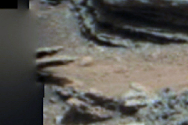 Retuschierter Alien-Finger auf Rover-Mars-Foto gesichtet (Video)