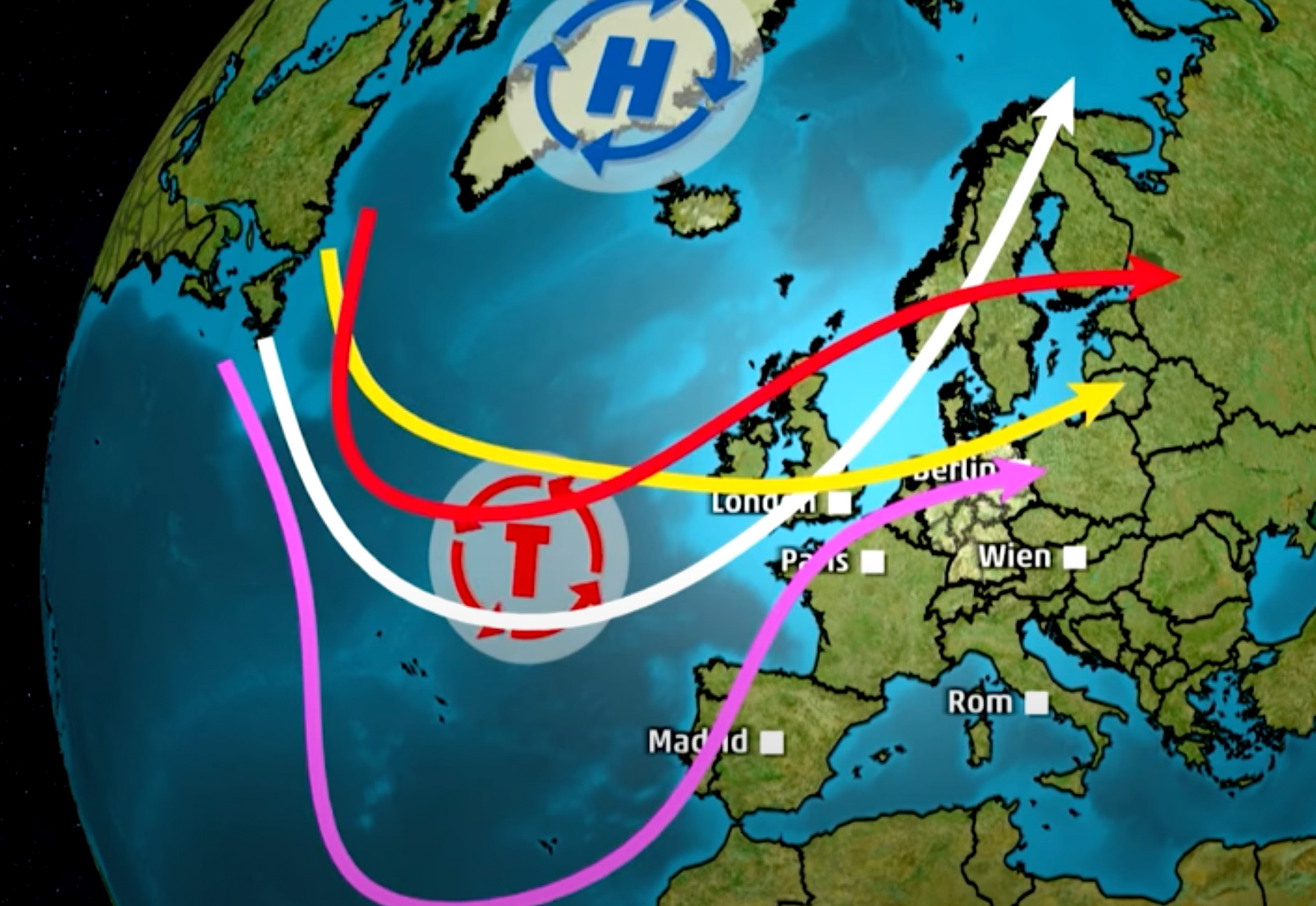 Jetstream schickt immer wieder regnerisches Wetter – ein Sommertrend zeichnet sich ab (Video)