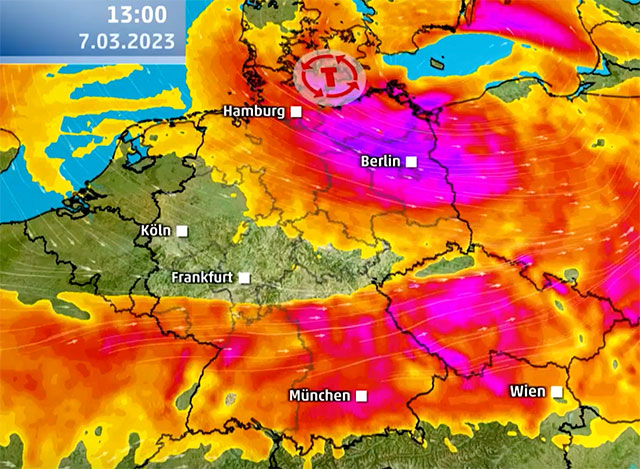 Schneesturm wütet kommende Woche in Deutschland! Schneemassen in Kalifornien (Video)