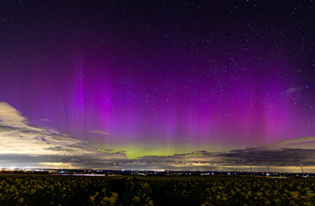 Sonnensturm der zweithöchsten Stufe – Polarlichter tanzen über Deutschland (Videos)