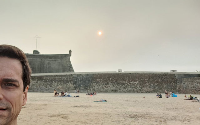 Kanadische Rauchwolken erreichen Portugal – und sorgen für aussergewöhnliche Bilder