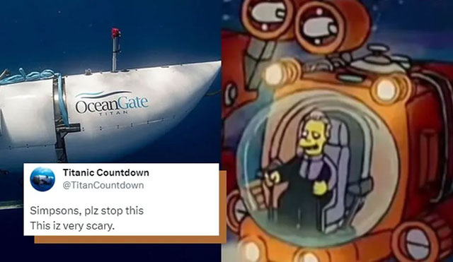 Die Simpsons sagten das Verschwinden des Titanic-U-Boots voraus (Video)