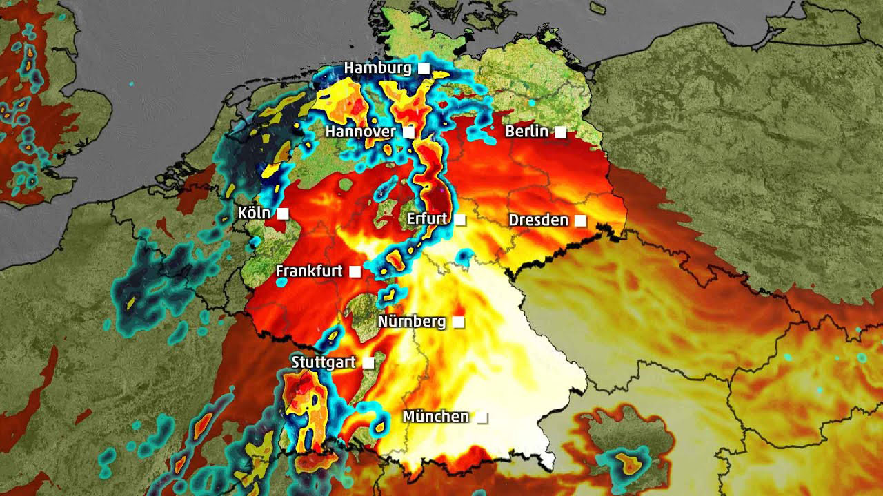 Unwetter-Fahrplan: Superzellen Und Tornado-Gefahr Am Donnerstag (Video ...