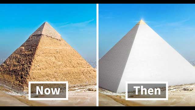 Was ist mit dem Deckstein der Großen Pyramide passiert?