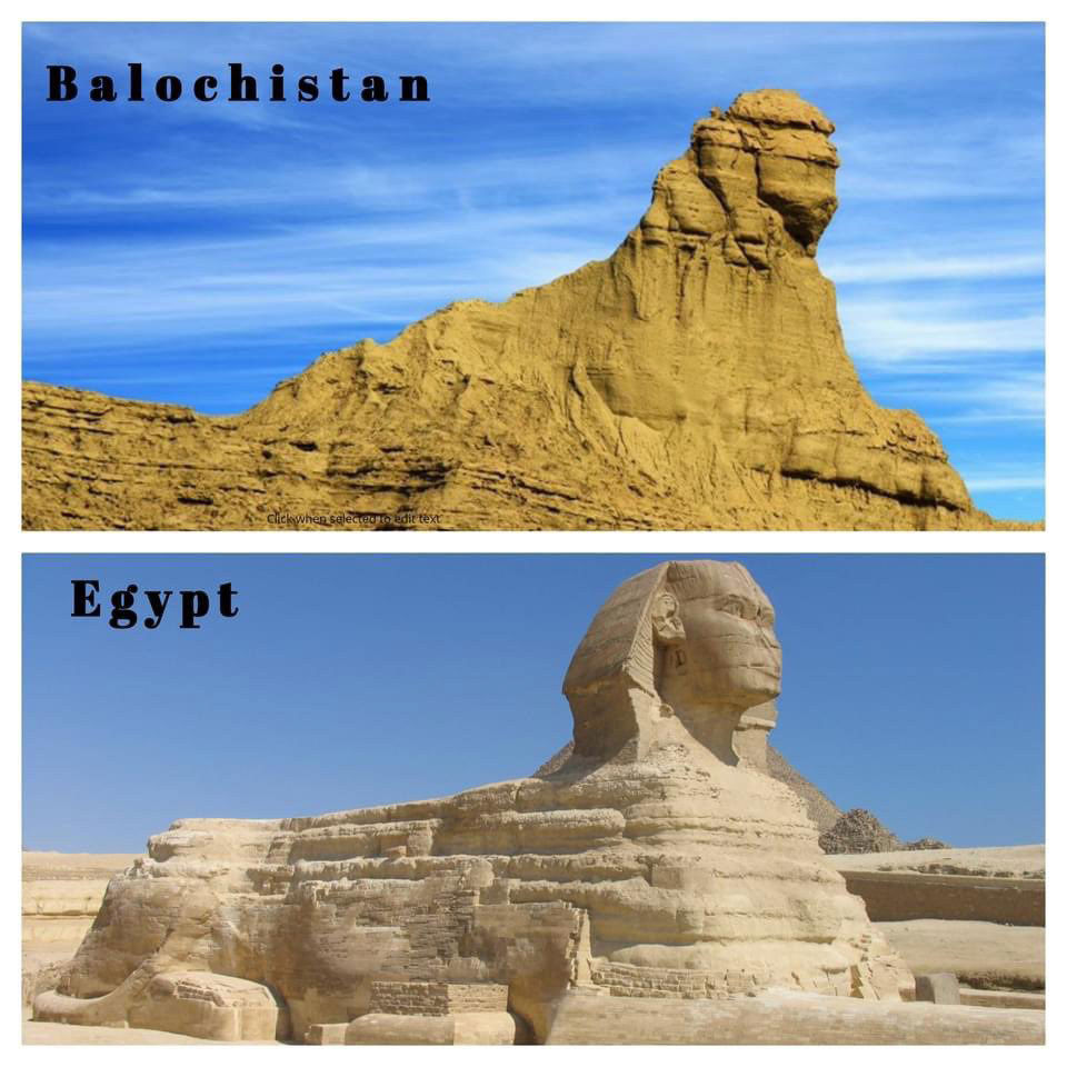 Die Sphinx in Pakistan ist wahrscheinlich älter als die ägyptische Version