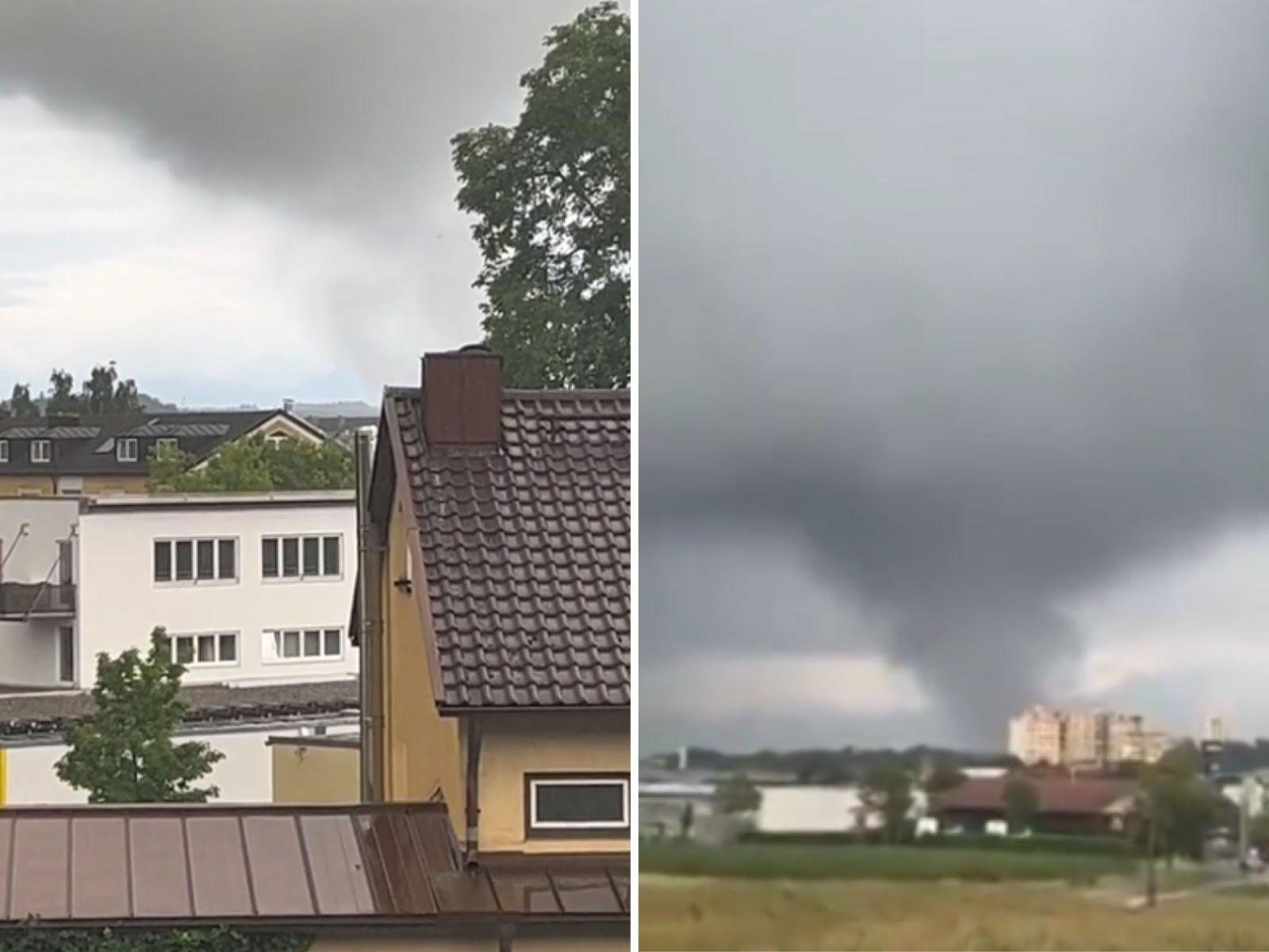 Tornado in Bayern richtet Schäden an – Tornadoverdacht bei Düsseldorf (Videos)
