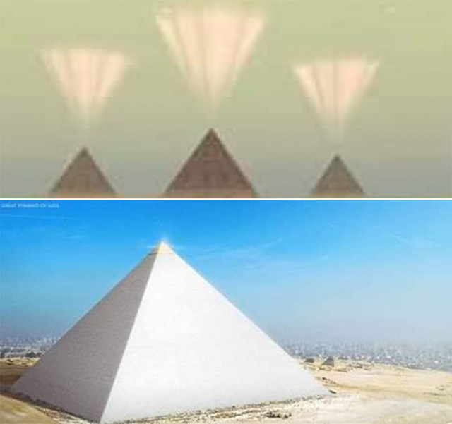 Die elektromagnetischen Kräfte der Großen Pyramide