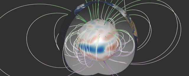 Die Erde hat gerade damit begonnen, riesige magnetische Wellen aus ihrem Kern auszusenden (Video)
