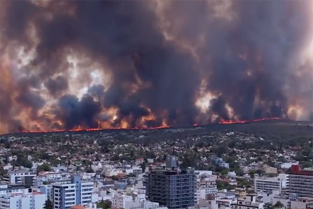 Es brennt lichterloh: Verheerende Brände in Argentinien – Geoengineering? (Videos)