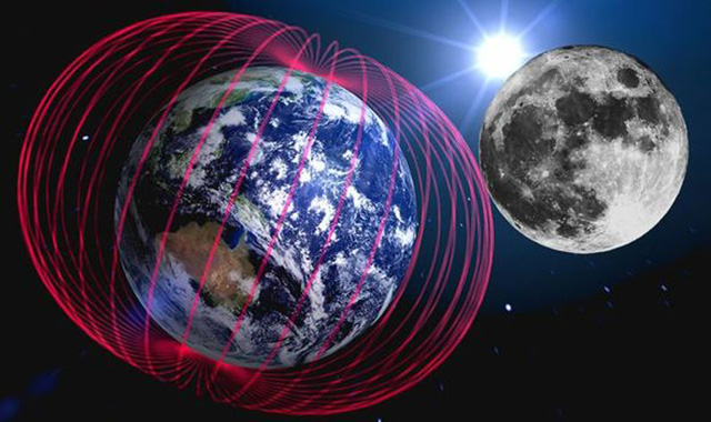 Seltsame Wasserquelle auf dem Mond, die mit dem magnetischen Schild der Erde verbunden ist