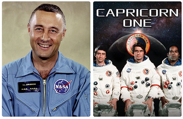 Was haben der ermordete Astronaut von Apollo 1 und der Film „Unternehmen Capricorn“ gemeinsam? Weshalb wehrte sich die NASA gegen deb Film?