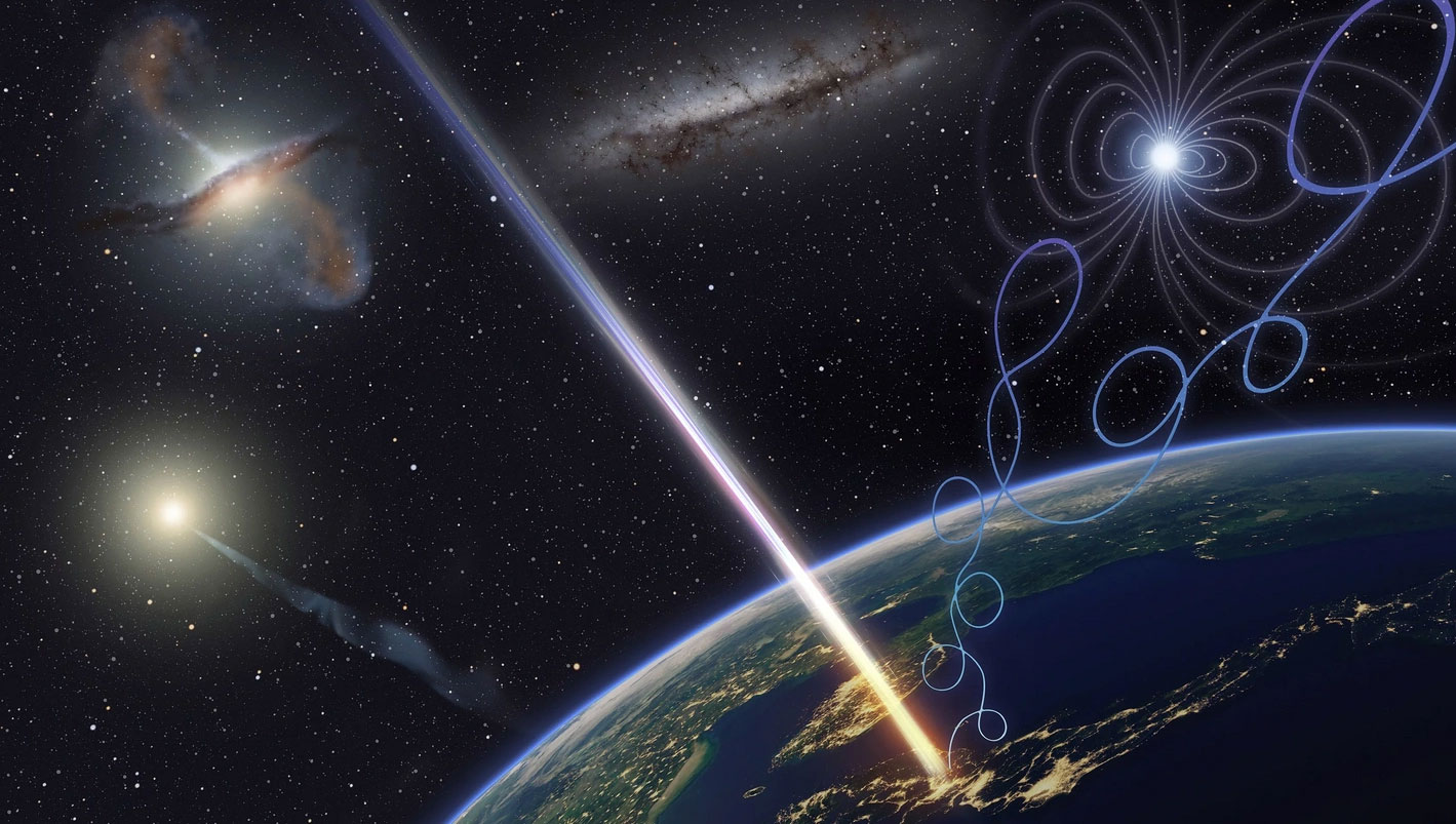 Mysteriöse Strahlung trifft die Erde