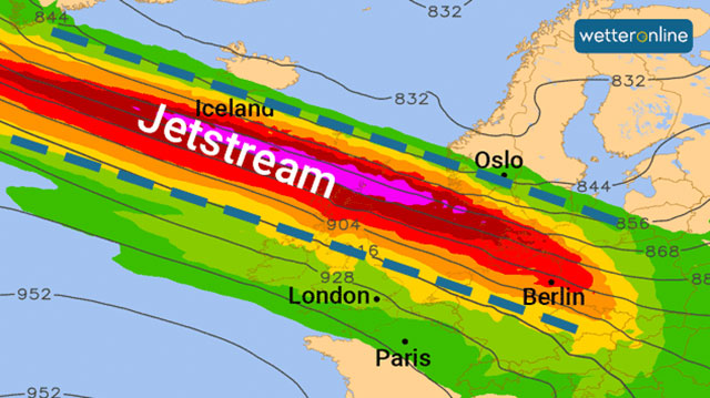 Jetstream nimmt Kurs auf Deutschland