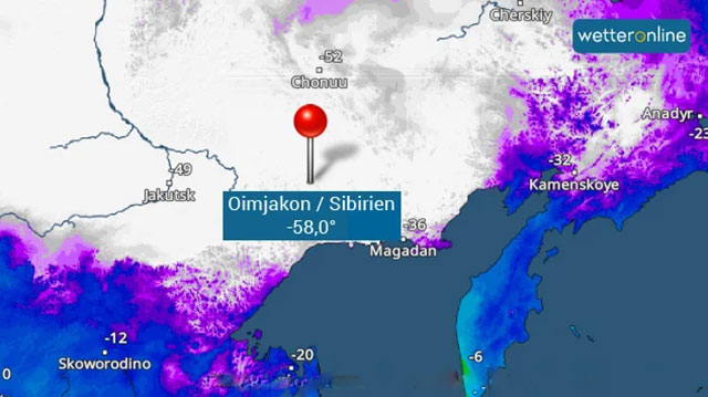 Russland: Früher als sonst – extreme Kälte in Sibirien