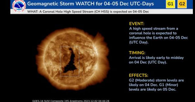 Das Auge Sauron`s: Ein riesiges Loch erschien auf der Sonne, dessen Aktivität voraussichtlich 2024 expoldieren wird