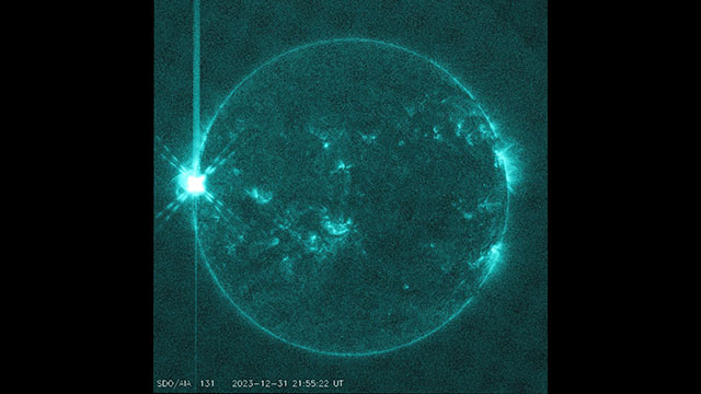 X5 Flare! Der größte Sonnensturm des Sonnenzyklus 25 (Video)