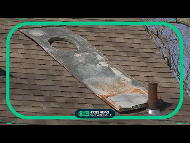 Mysteriöser Metallgegenstand aus dem All fällt auf Haus (Video)
