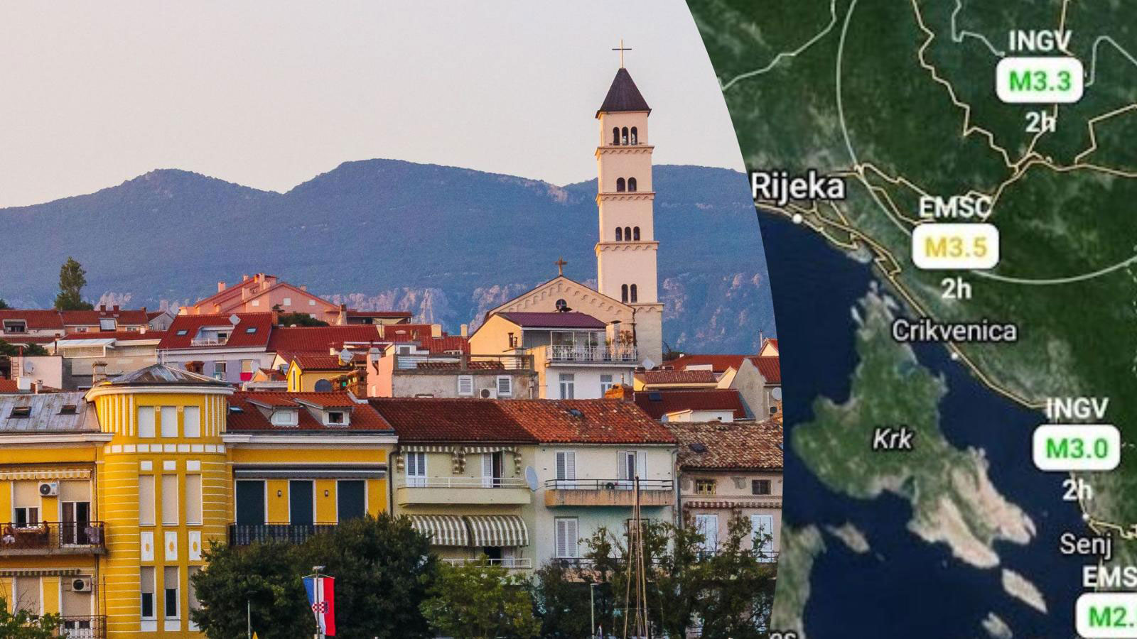 Erdbebenserie erschüttert die kroatische Küste: „Eine laute Explosion, gefolgt von einem Zittern“