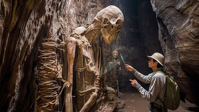 Archäologen fanden riesige Skelette unter dem Grand Canyon