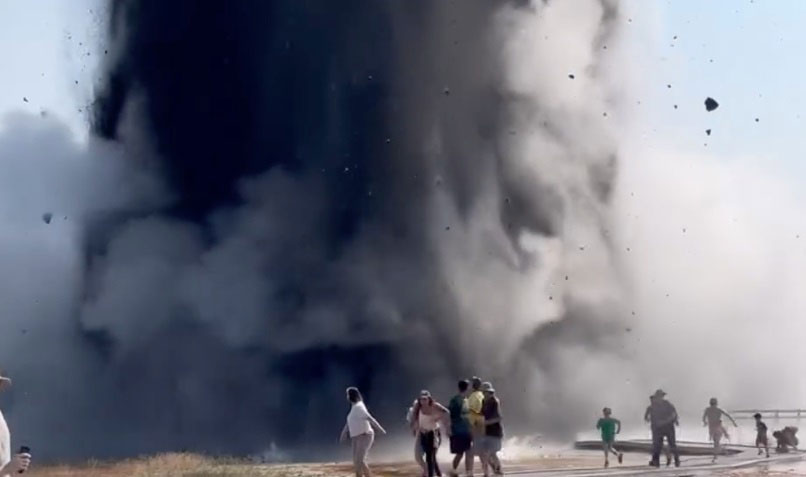 Es hat begonnen: Im Yellowstone kam es zu einer hydrothermalen Explosion