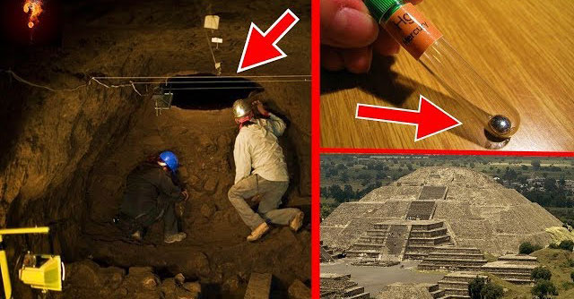Unerwartete Materialien in einer antiken mexikanischen Pyramide entdeckt
