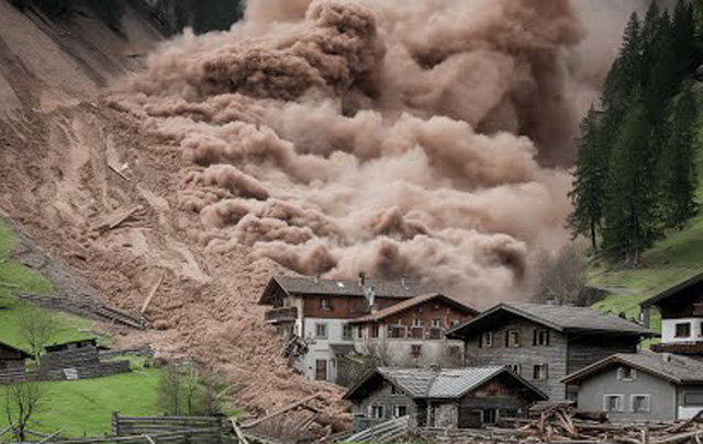 Katastrophe eingetreten: Blatten liegt unter meterhohen Geröllmassen – jetzt kommt die Flut (Video)