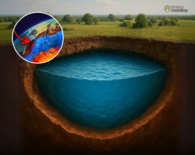 645 Kilometer unter der Erdoberfläche entdeckt: Verborgener Ozean – und er enthält mehr Wasser als alle Meere zusammen