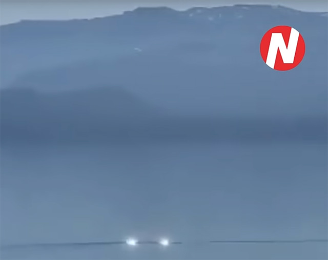 Medienbericht: Auf dem argentinischen See erscheint eine mysteriöse Reihe von Lichtern (Video)