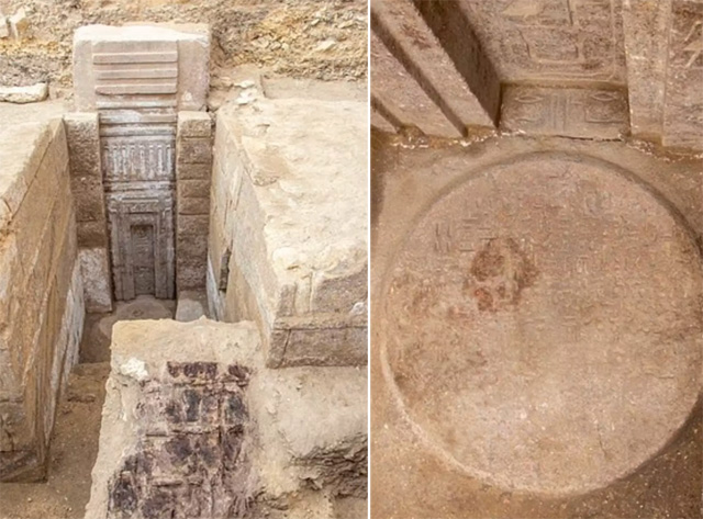 Archäologen haben bei einer Entdeckung im alten Ägypten einen „Eingang zum Jenseits“ gefunden