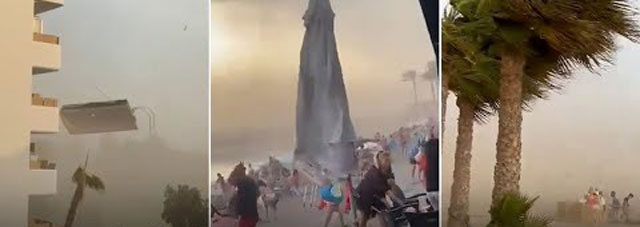 Hitzewelle („Satanssturm“) zwingt zu Strandevakuierungen an Spaniens Costa Tropical (Videos)