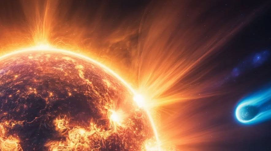 Die Sonne hält den Atem an – und wir mit ihr ⚡️🔥🌍