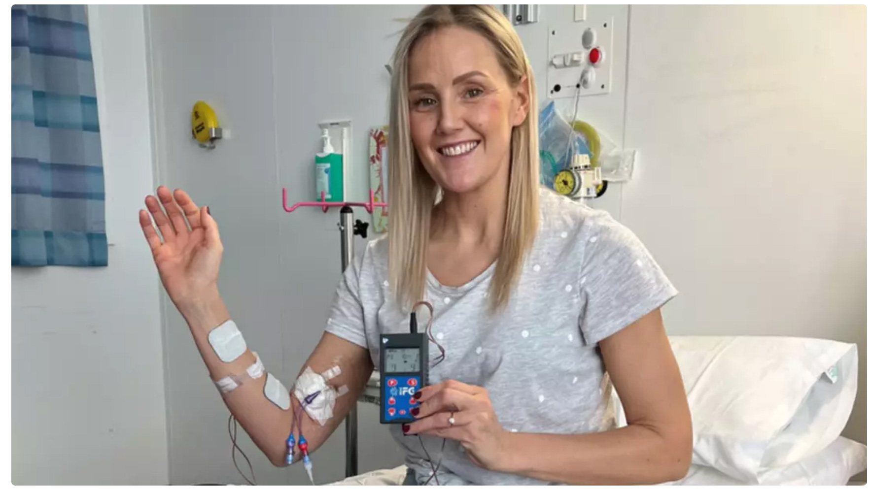 Frau, die während des Trainings „für 17 Minuten starb“, sagte, sie habe etwas gesehen, was sie sich nie hätte vorstellen können