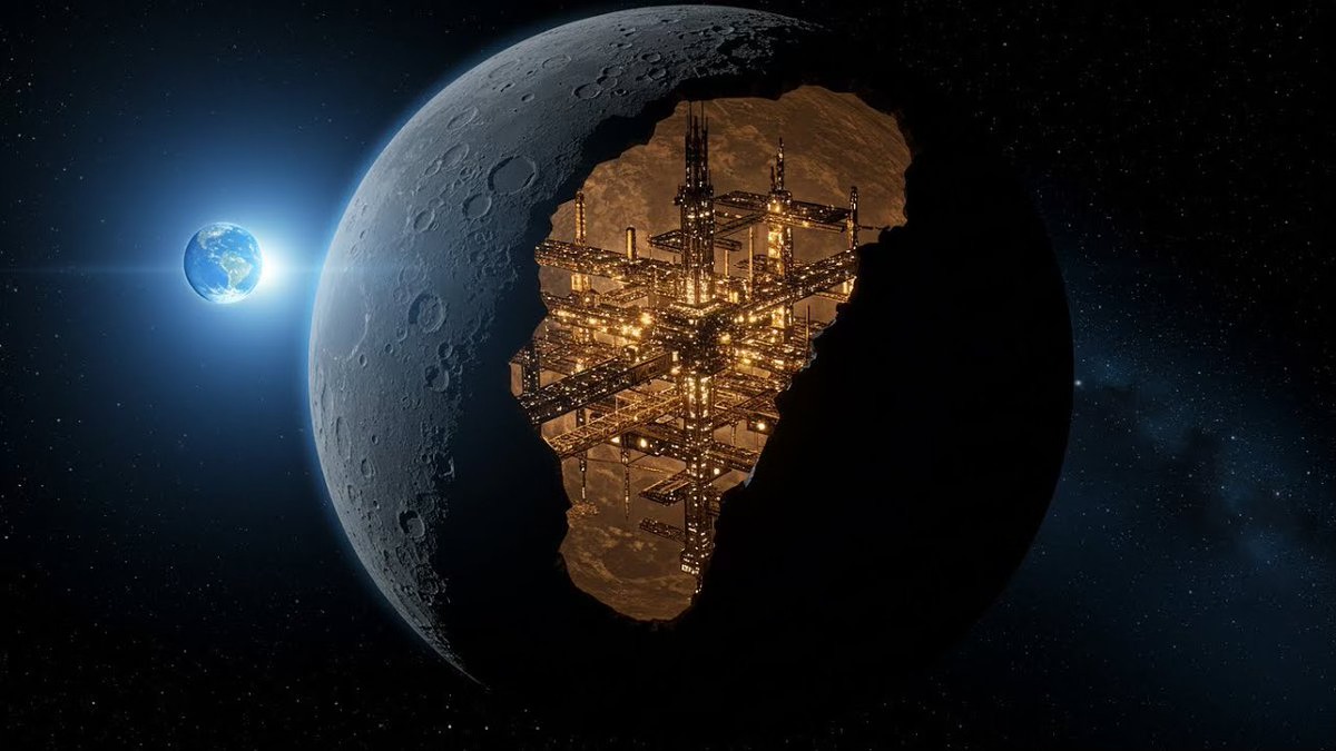6 erstaunliche Unregelmäßigkeiten, die auf eine Raumstation auf einem hohlen Mond hinweisen