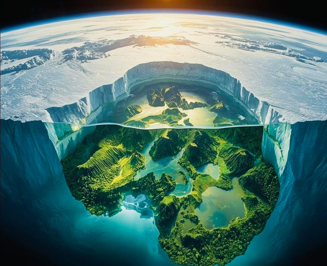 Wissenschaftler haben unter dem Eis der Antarktis eine verborgene prähistorische Welt entdeckt