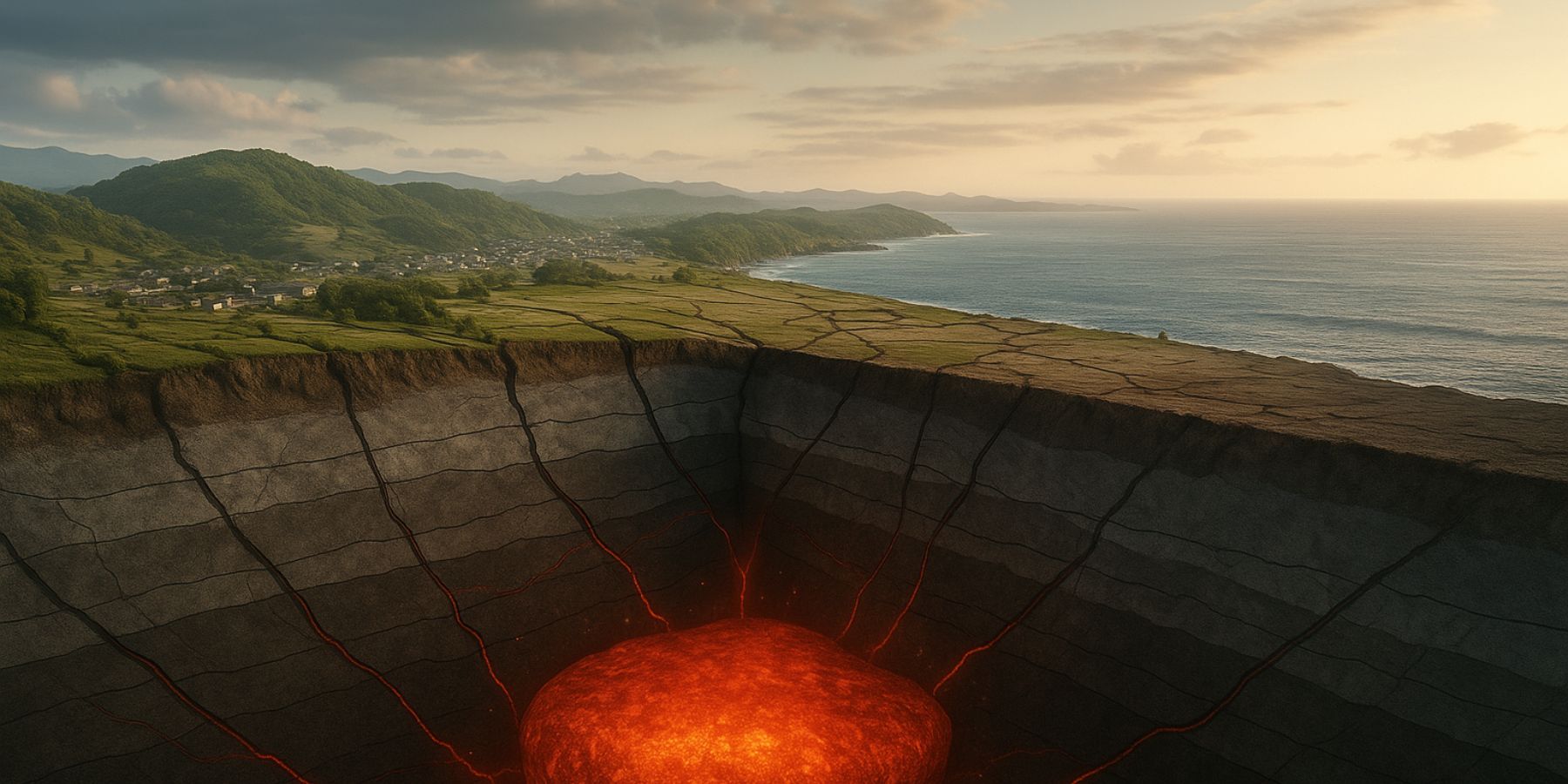 Uralte Magmastrukturen könnten moderne Erdbeben beeinflussen