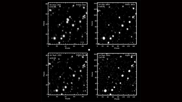 Tausende potenzielle UFOs auf Fotos aus den 1950er Jahren entdeckt – noch bevor Satelliten den Himmel bevölkerten: