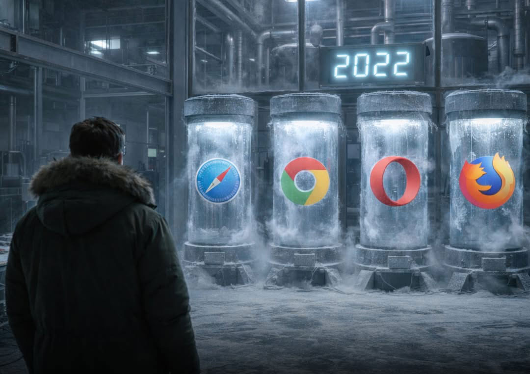 Ein neues Browser-Tool ermöglicht es Nutzern, das Internet auf 2022 einzufrieren, um KI-generierte Inhalte zu vermeiden