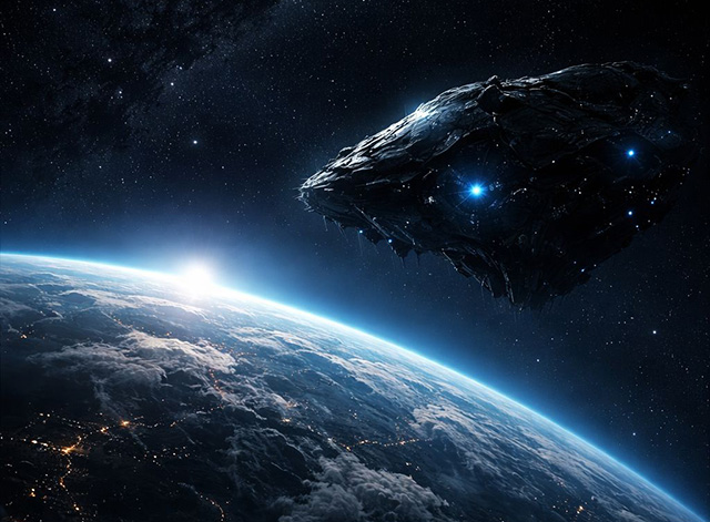 Die NASA hat gerade zugegeben, dass etwas die Erde verfolgt …