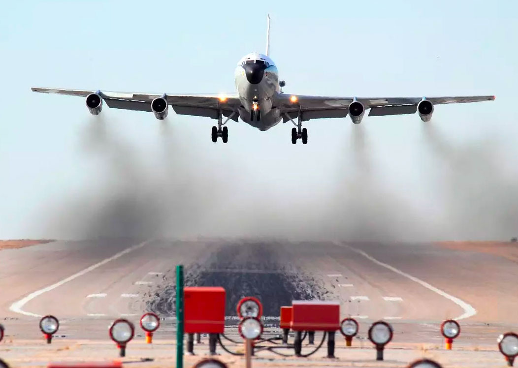 Besorgnis ausgelöst, nachdem Amerikas „Atomspürflugzeug“ eine seltsame Reise durch US-Bundesstaaten unternommen hat