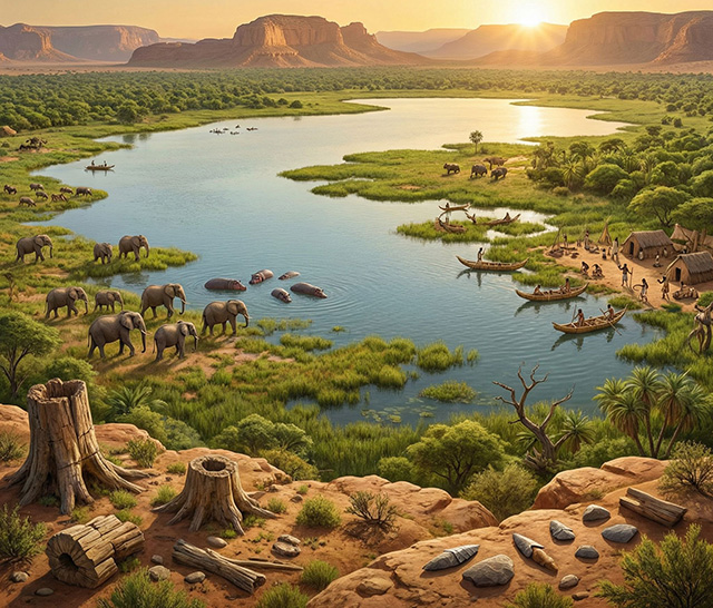 Es gibt Hinweise darauf, dass die Sahara keine natürliche Formation ist