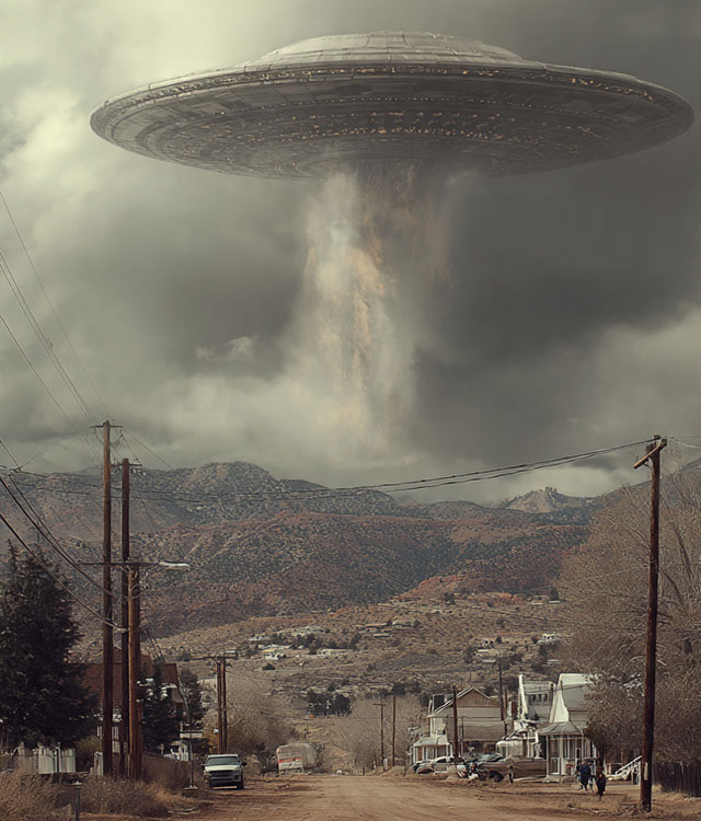 Trump bereitet angeblich eine historische Rede zur Enthüllung von UFO-Sichtungen vor